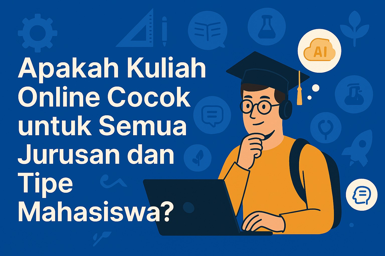 Apakah Kuliah Online Cocok untuk Semua Jurusan dan Tipe Mahasiswa?