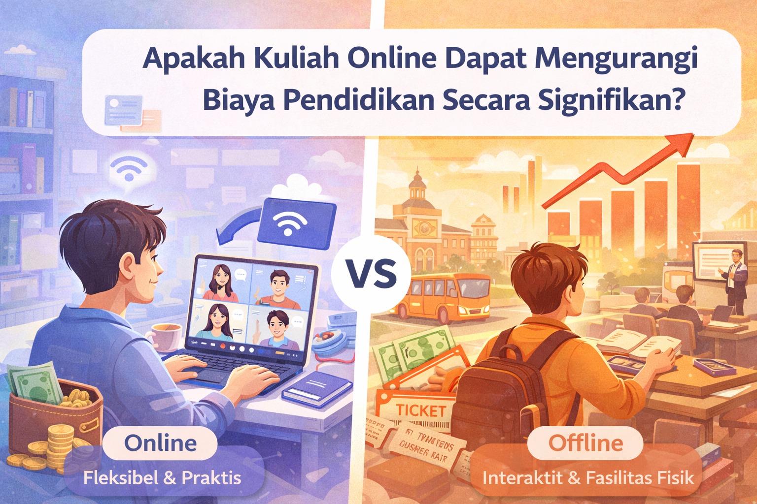 Apakah Kuliah Online Dapat Mengurangi Biaya Pendidikan Secara Signifikan?