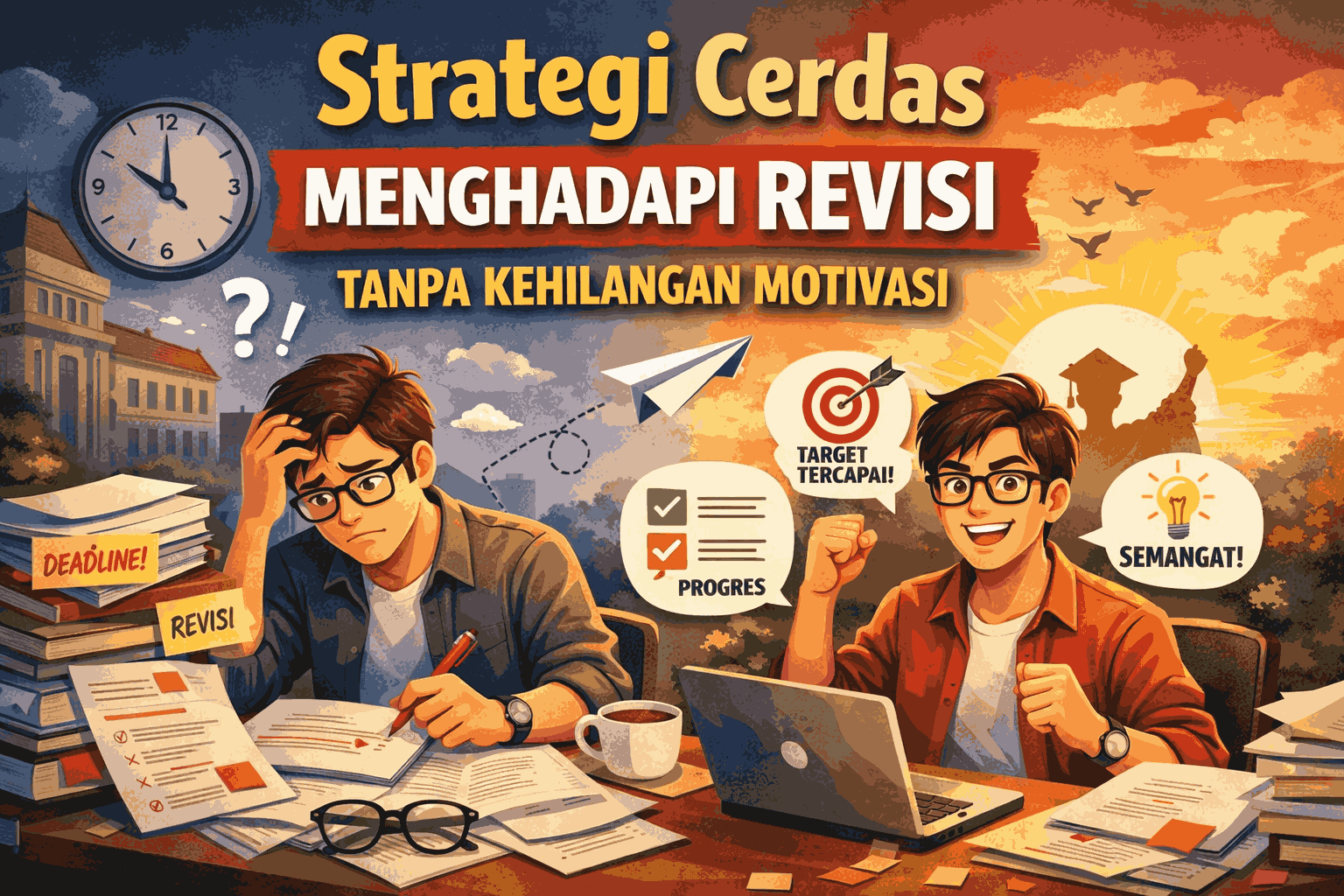 Strategi Cerdas Menghadapi Revisi Tanpa Kehilangan Motivasi