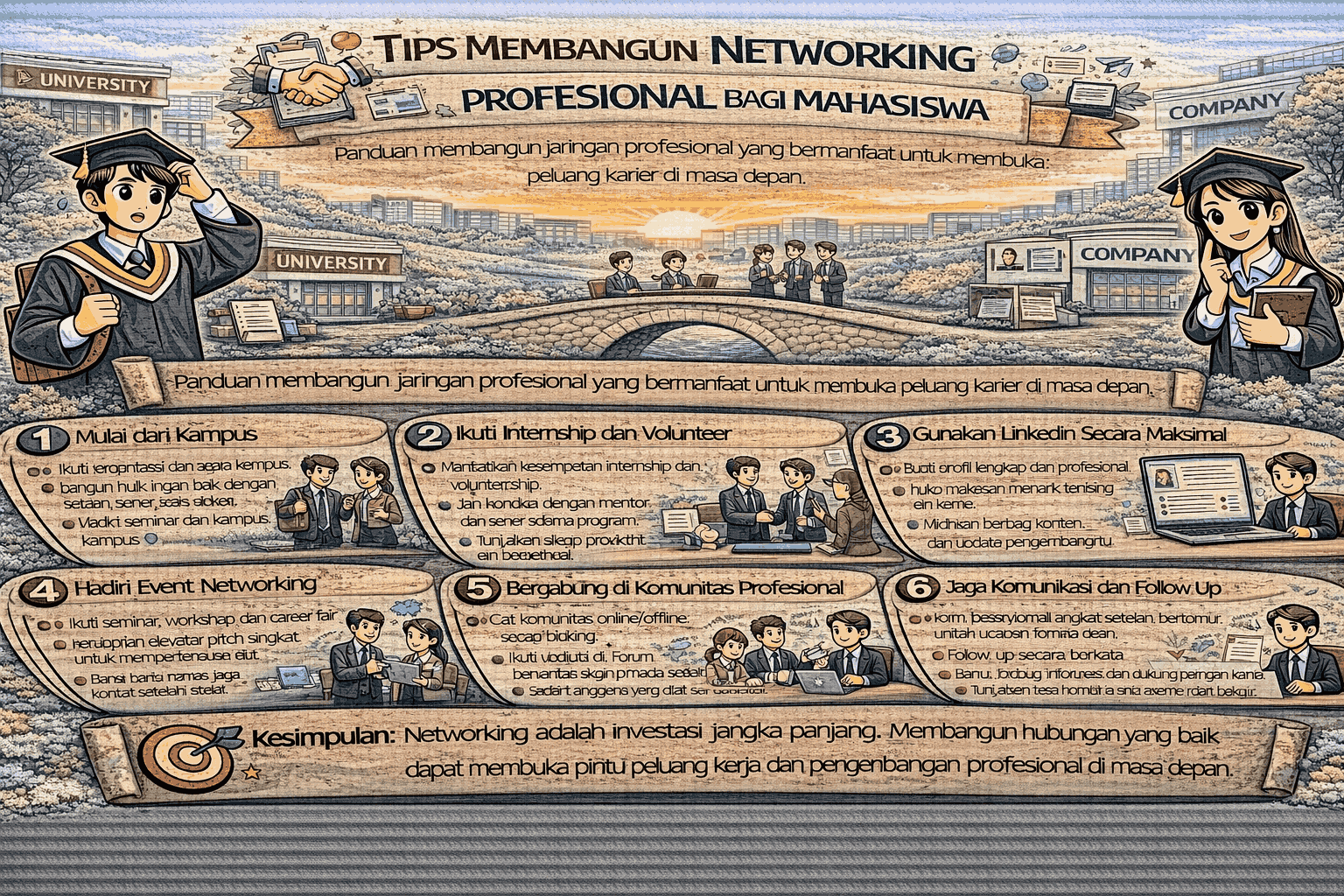 Tips Membangun Networking Profesional bagi Mahasiswa