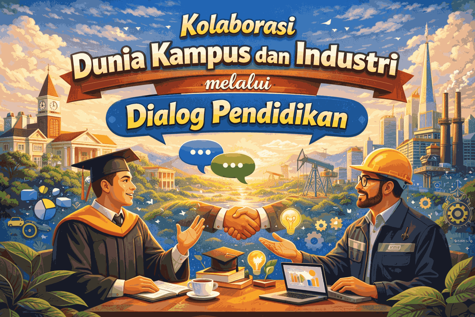 Kolaborasi Dunia Kampus dan Industri melalui Dialog Pendidikan