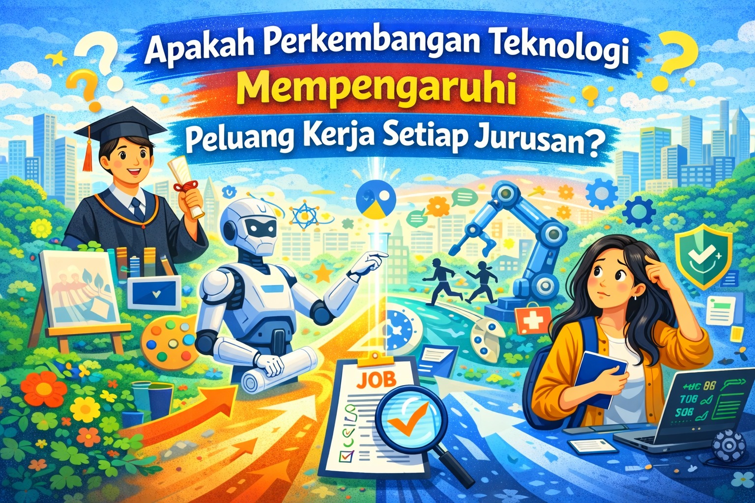 Apakah Perkembangan Teknologi Mempengaruhi Peluang Kerja Setiap Jurusan?