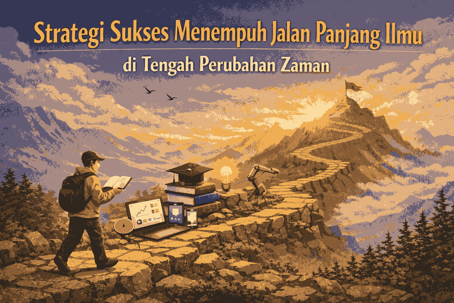 Strategi Sukses Menempuh Jalan Panjang Ilmu di Tengah Perubahan Zaman