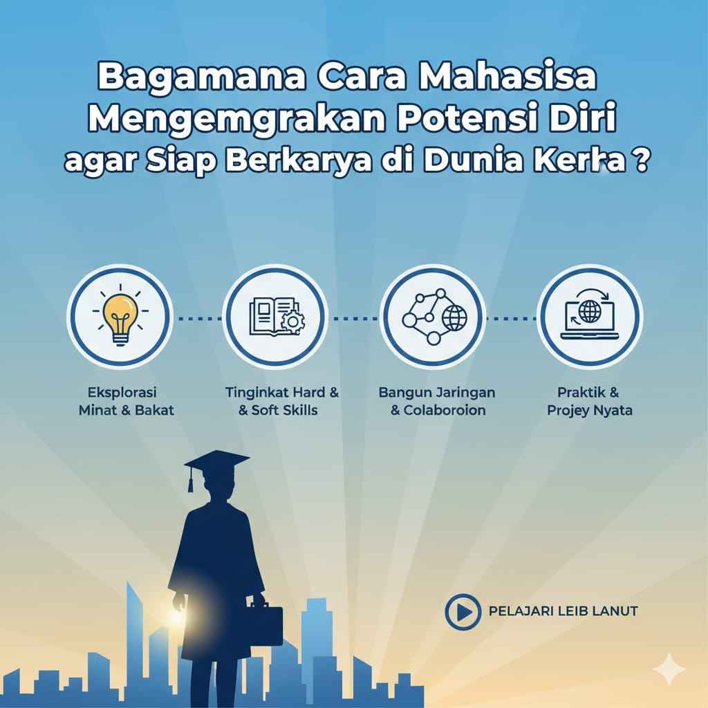 Bagaimana Cara Mahasiswa Mengembangkan Potensi Diri agar Siap Berkarya di Dunia Kerja?