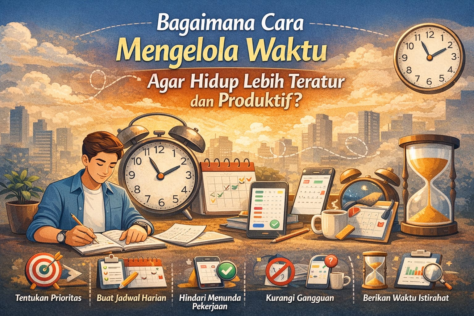 Bagaimana Cara Mengelola Waktu Agar Hidup Lebih Teratur dan Produktif?