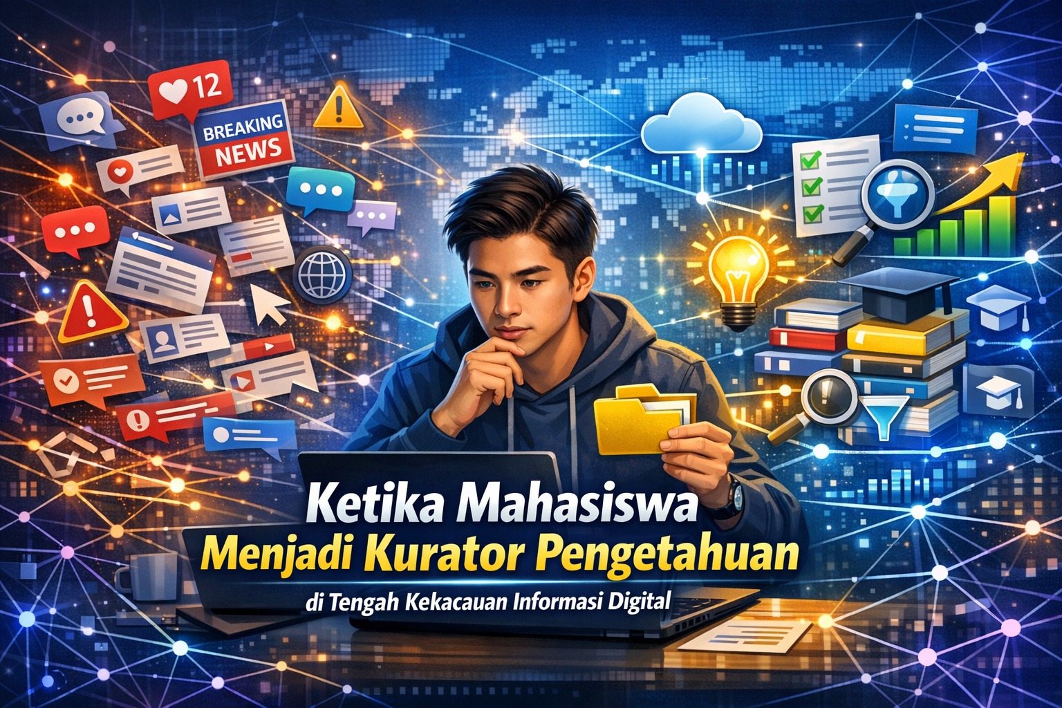 Ketika Mahasiswa Menjadi Kurator Pengetahuan di Tengah Kekacauan Informasi Digital