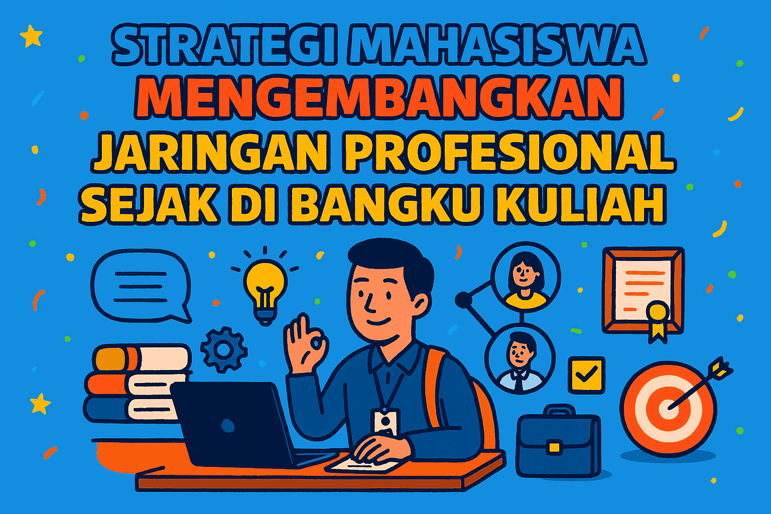 Strategi Mahasiswa Mengembangkan Jaringan Profesional Sejak di Bangku Kuliah