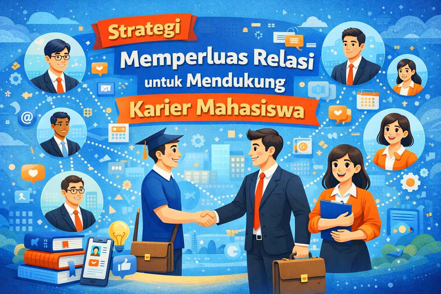 Strategi Memperluas Relasi untuk Mendukung Karier Mahasiswa