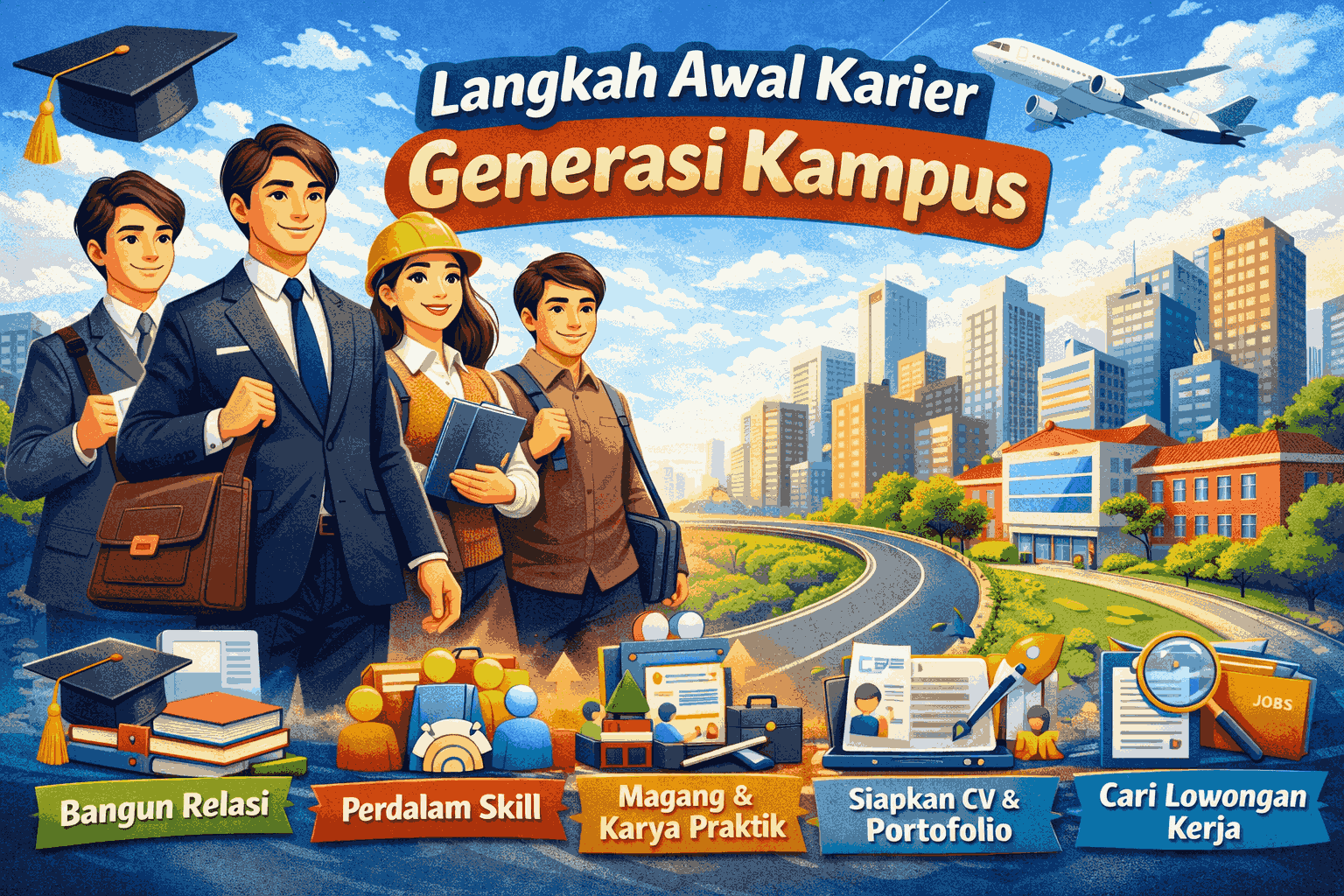 Langkah Awal Karier Generasi Kampus