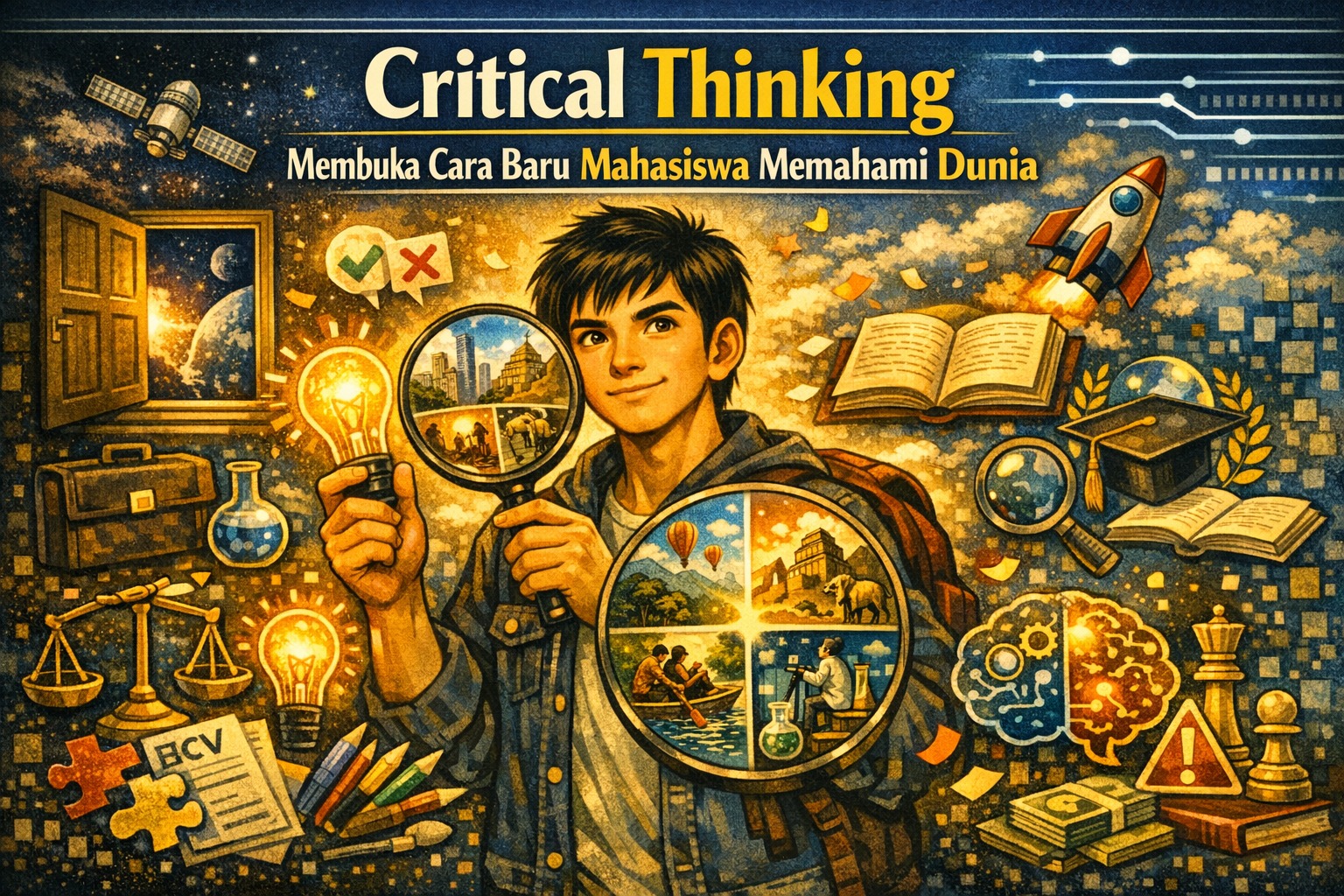 Critical Thinking Membuka Cara Baru Mahasiswa Memahami Dunia