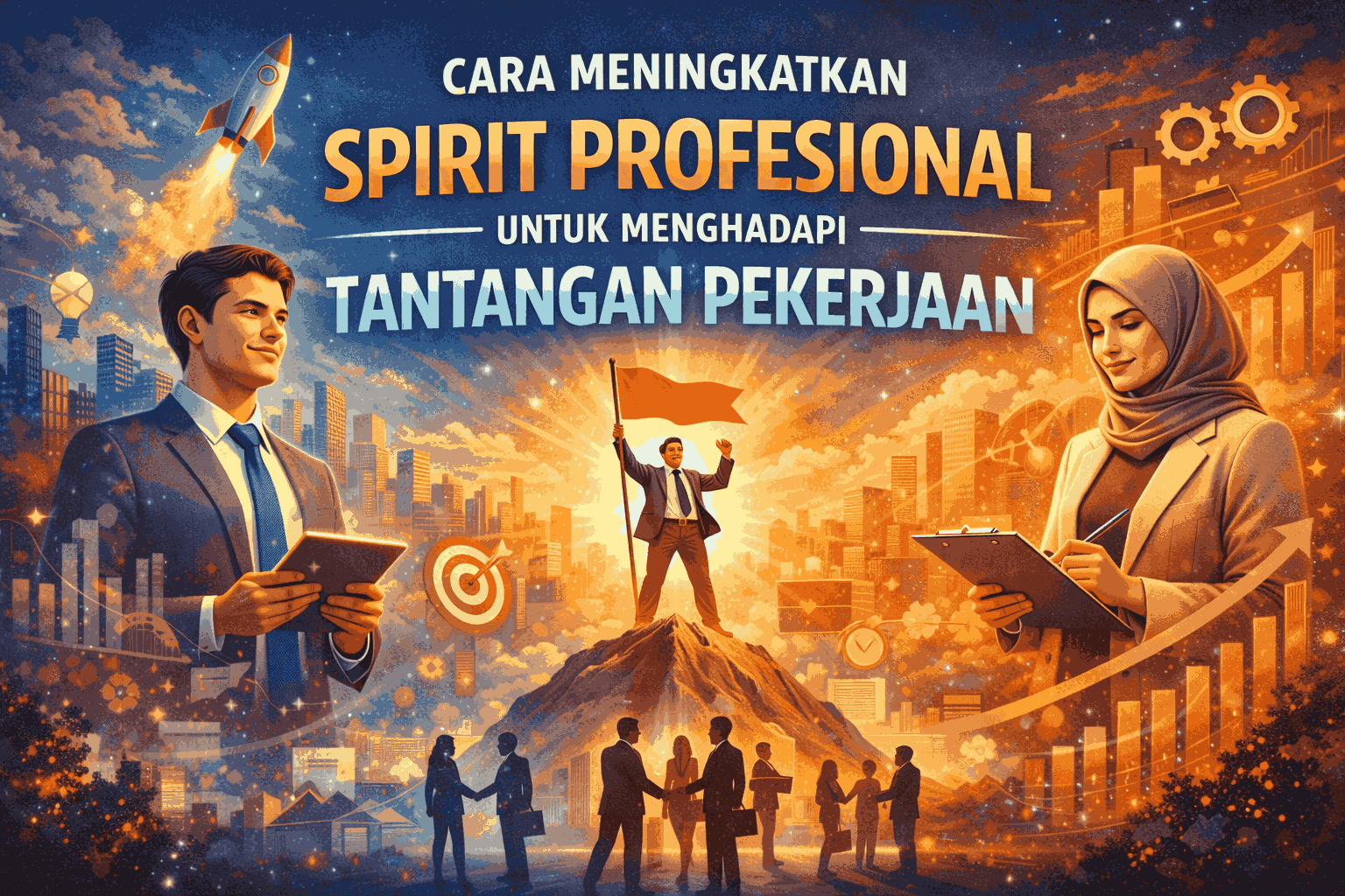 Cara Meningkatkan Spirit Profesional untuk Menghadapi Tantangan Pekerjaan