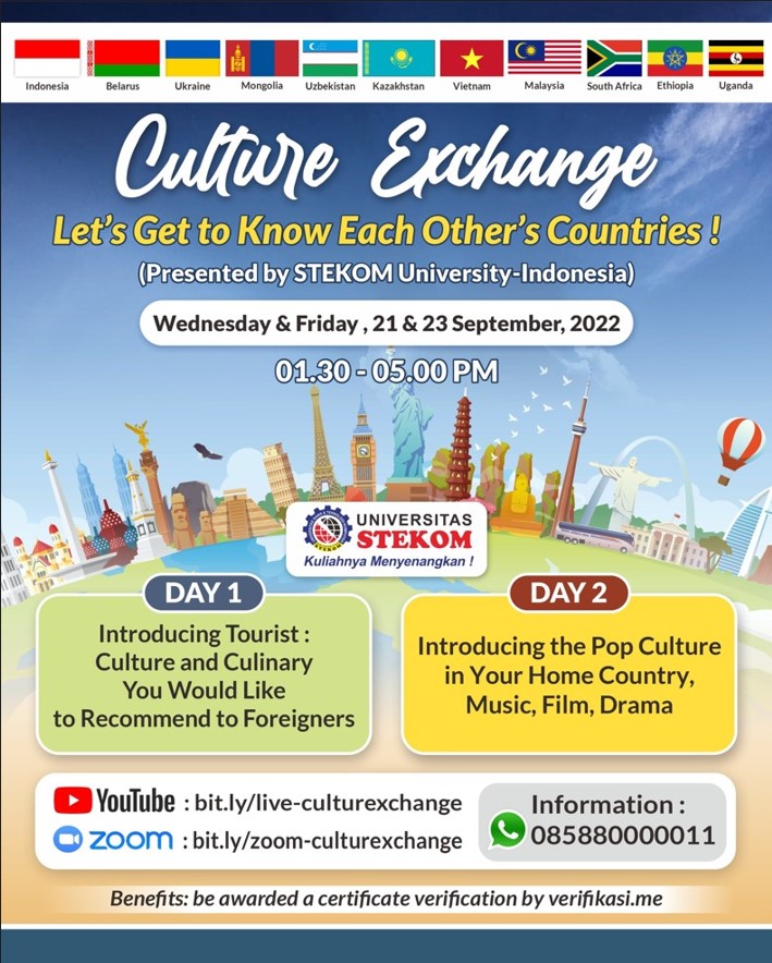CULTURE EXCHANGE Let’s Get to Know Each Other’s Countries!