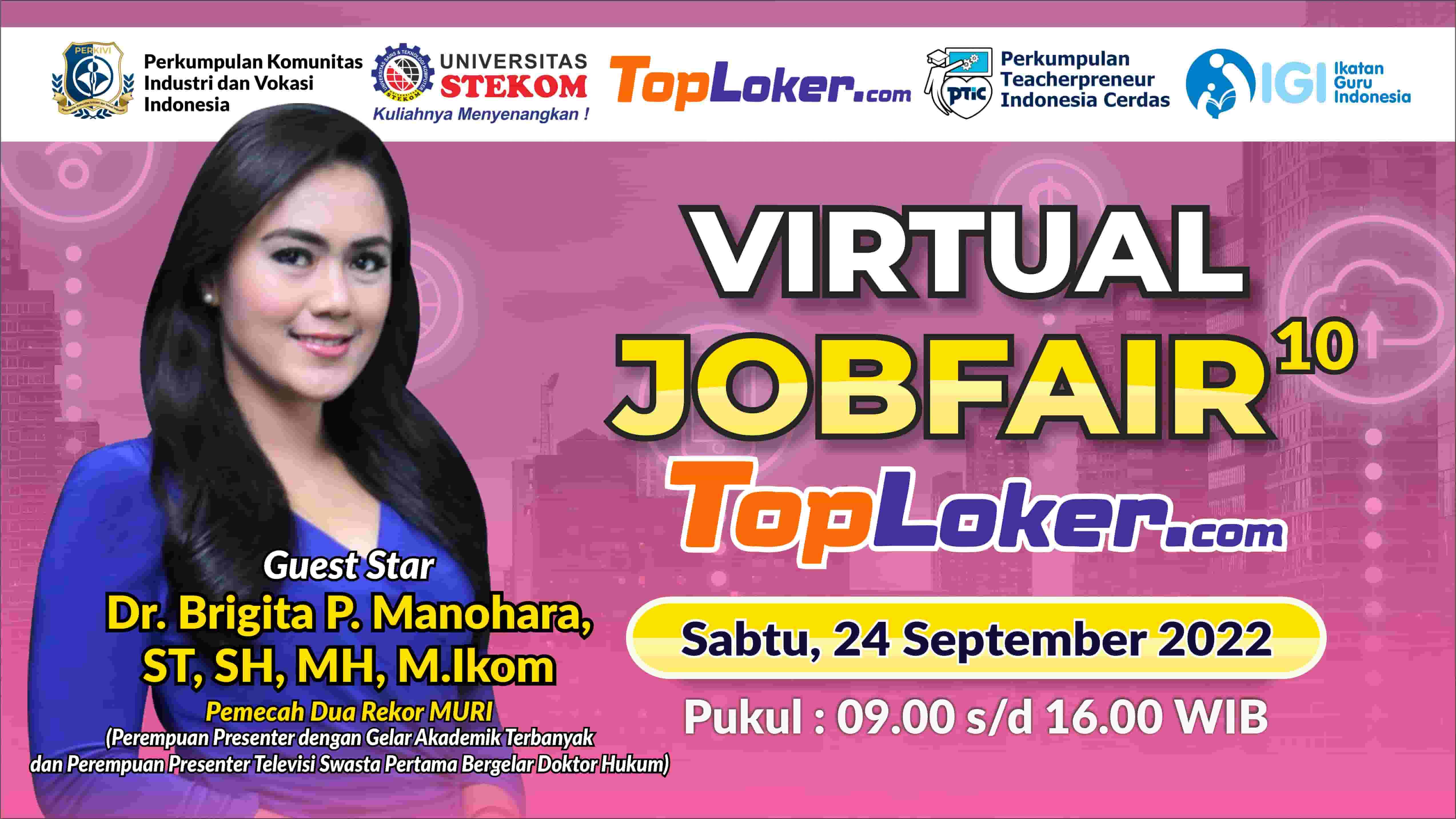Virtual Job Fair#10 Bersama Brigita Manohara 