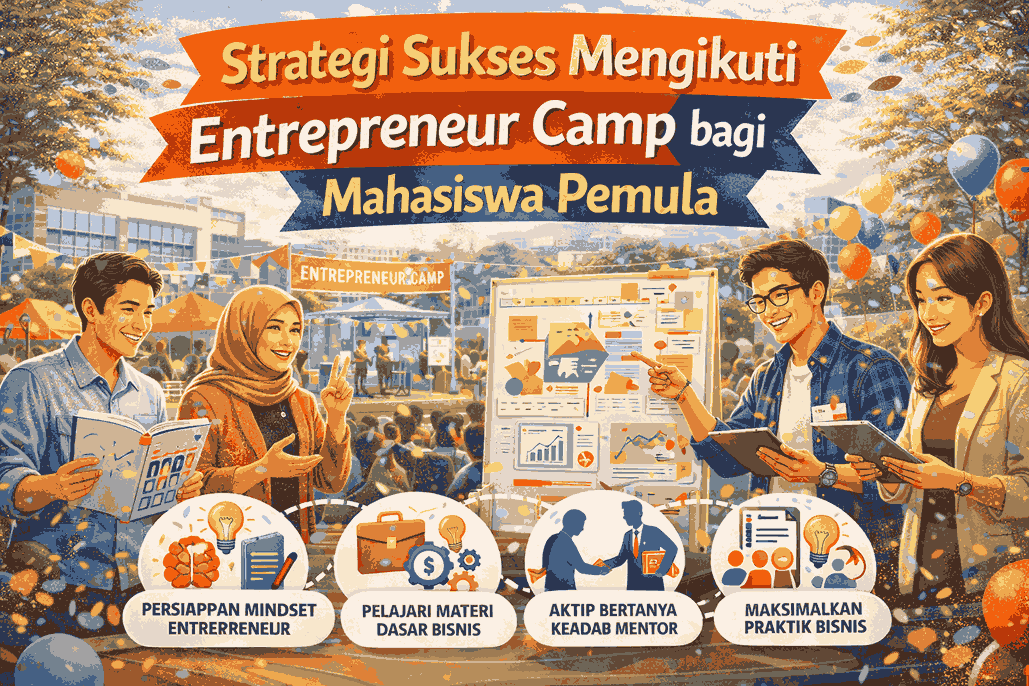 Strategi Sukses Mengikuti Entrepreneur Camp bagi Mahasiswa Pemula