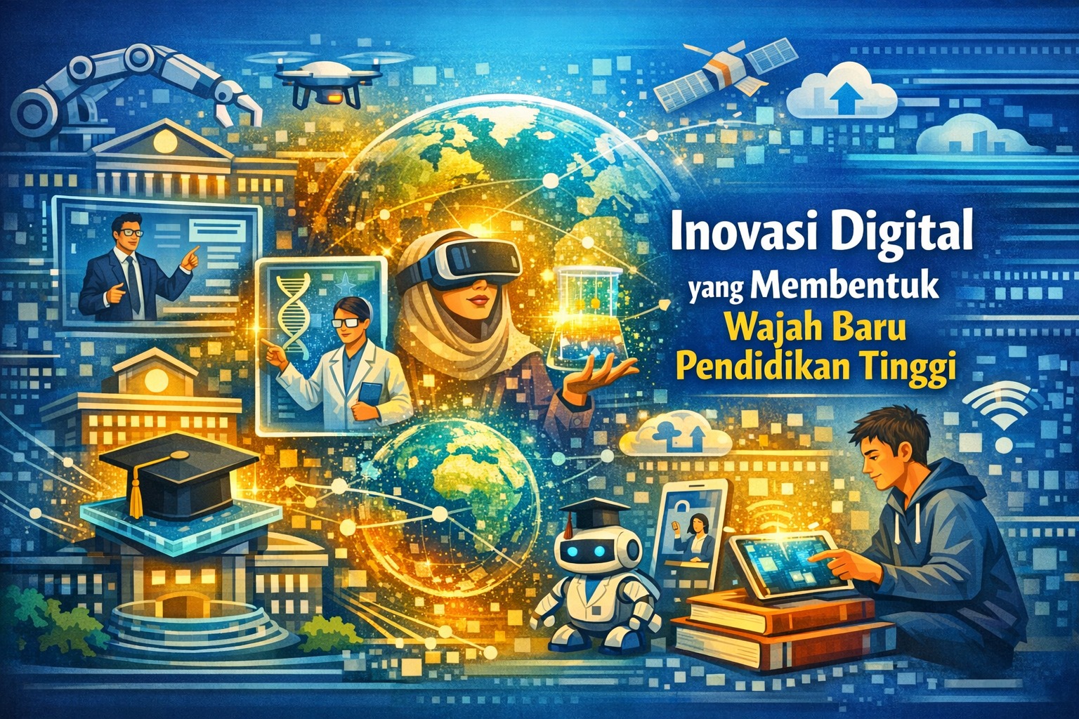 Inovasi Digital yang Membentuk Wajah Baru Pendidikan Tinggi