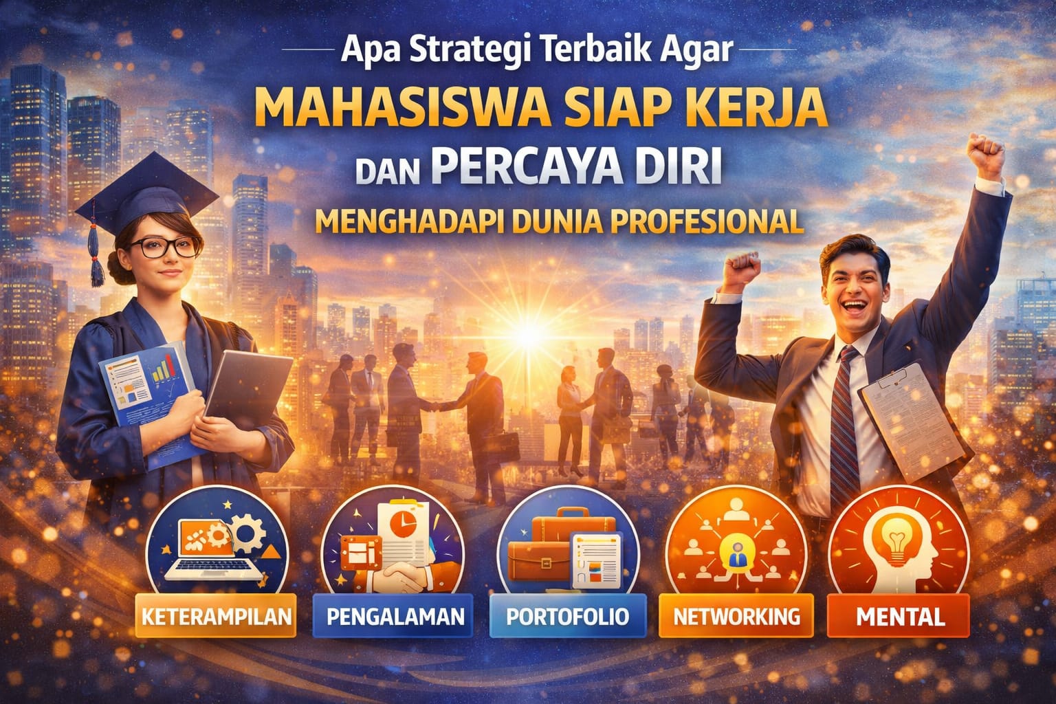 Apa Strategi Terbaik Agar Mahasiswa Siap Kerja dan Percaya Diri Menghadapi Dunia Profesional