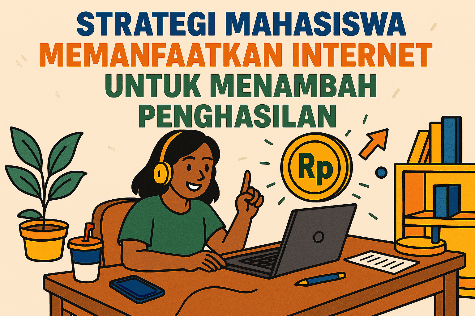Strategi Mahasiswa Memanfaatkan Internet untuk Menambah Penghasilan
