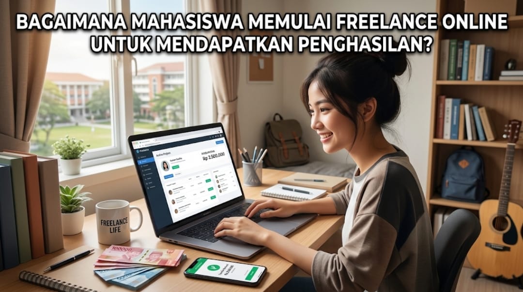 Bagaimana Mahasiswa Memulai Freelance Online untuk Mendapatkan Penghasilan?