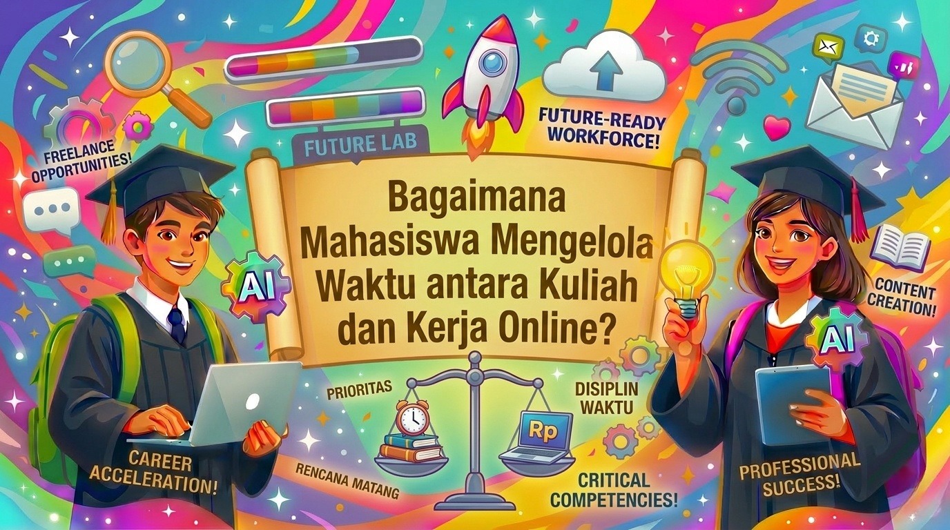 Bagaimana Mahasiswa Mengelola Waktu antara Kuliah dan Kerja Online?