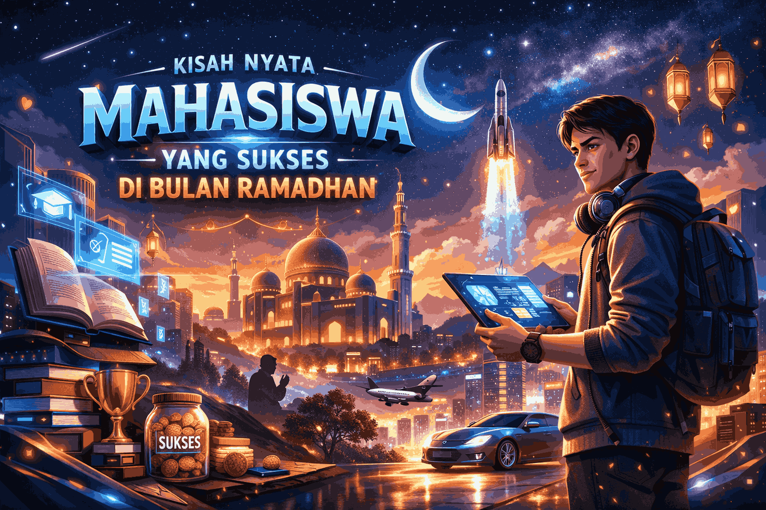 Kisah Nyata Mahasiswa yang Sukses di Bulan Ramadhan