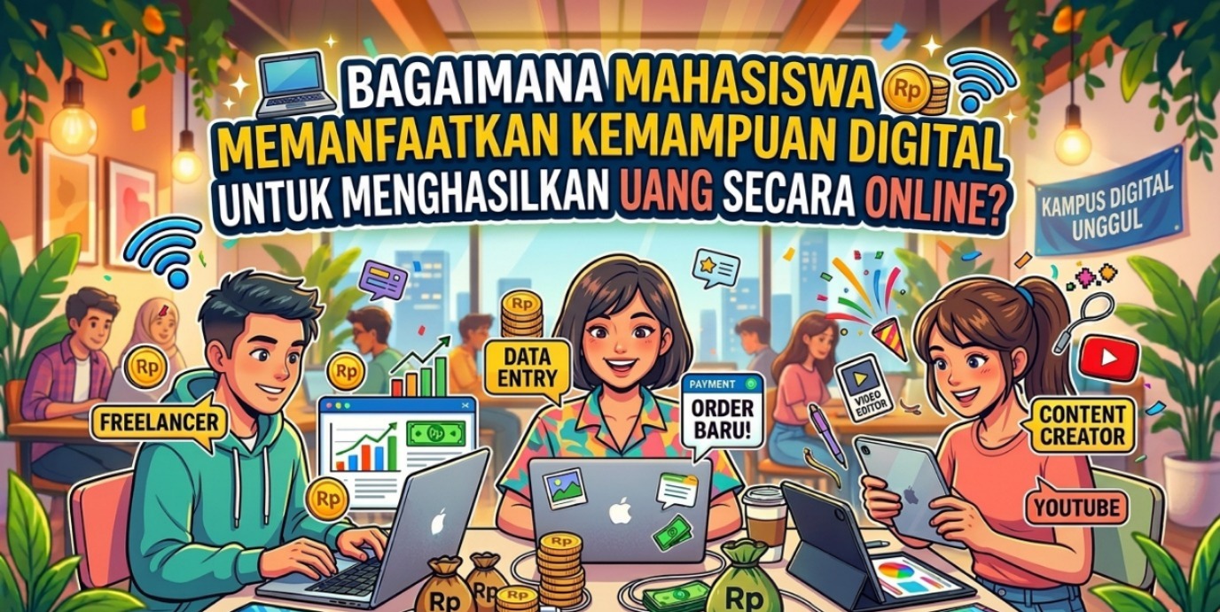 Bagaimana Mahasiswa Memanfaatkan Kemampuan Digital untuk Menghasilkan Uang Secara Online?