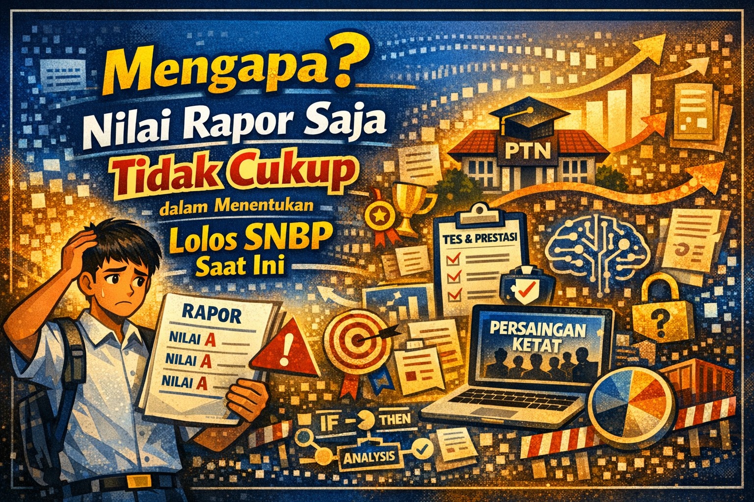 Mengapa Nilai Rapor Saja Tidak Cukup dalam Menentukan Lolos SNBP Saat Ini?