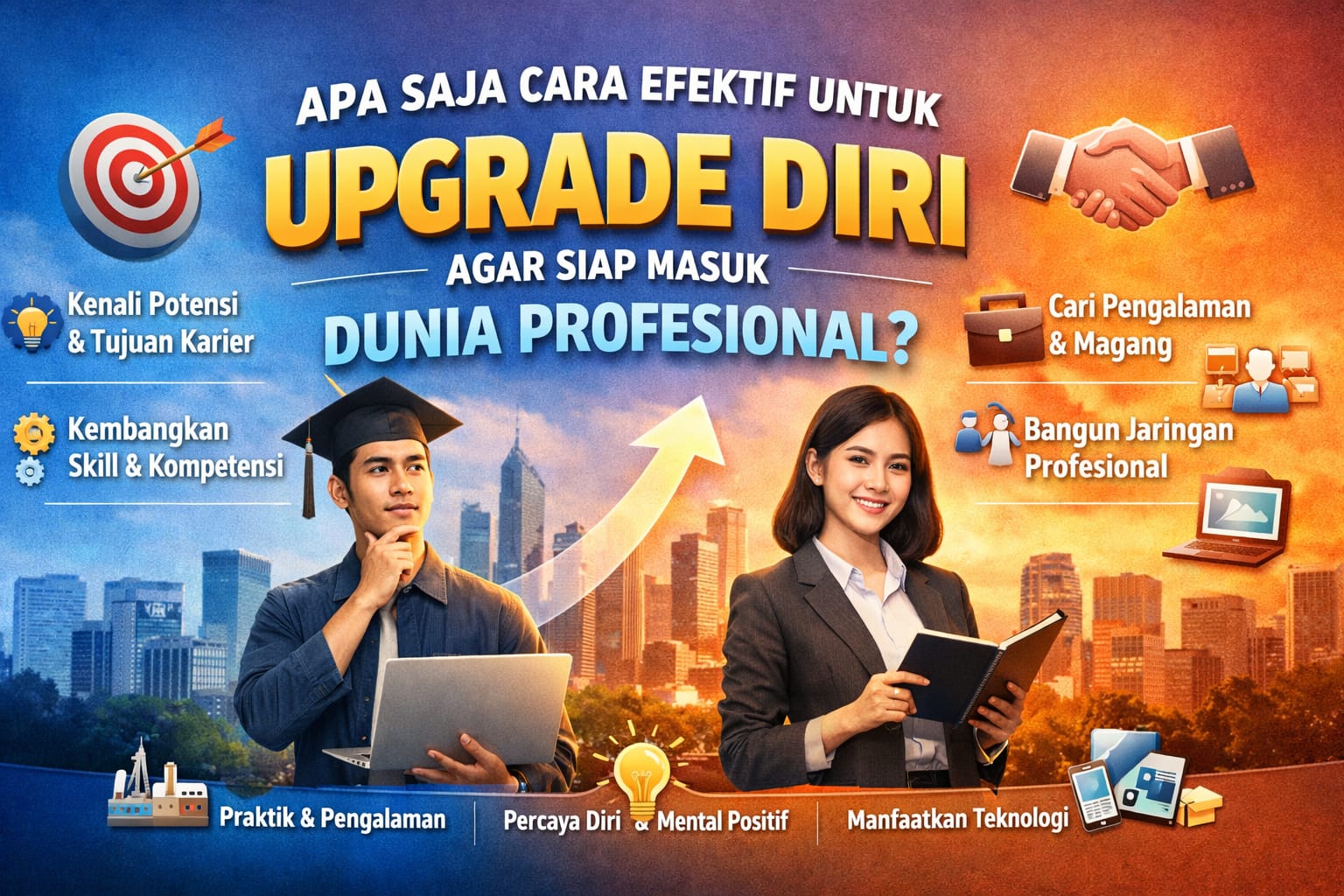 Apa Saja Cara Efektif untuk Upgrade Diri agar Siap Masuk Dunia Profesional