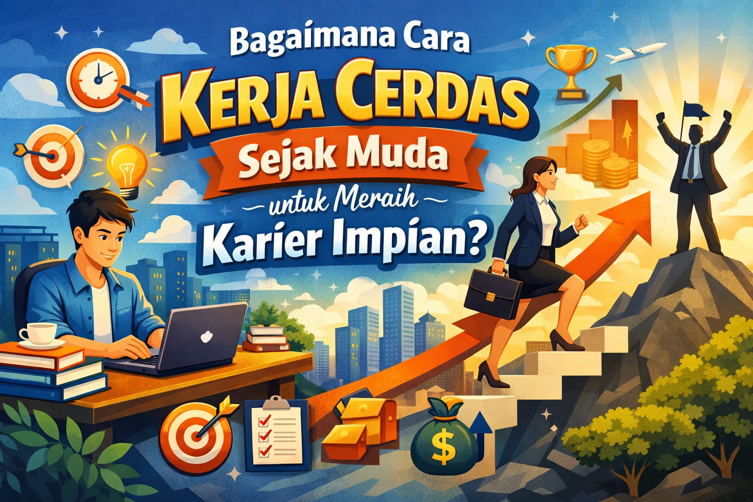 Bagaimana Cara Kerja Cerdas Sejak Muda untuk Meraih Karier Impian?