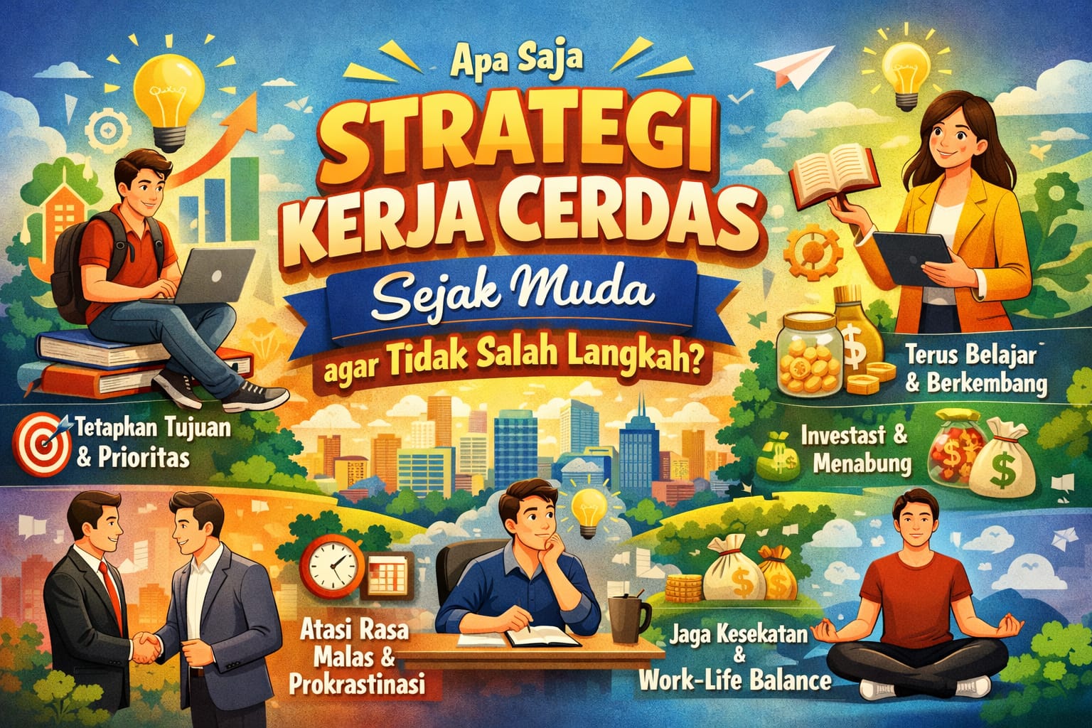 Apa Saja Strategi Kerja Cerdas Sejak Muda agar Tidak Salah Langkah?