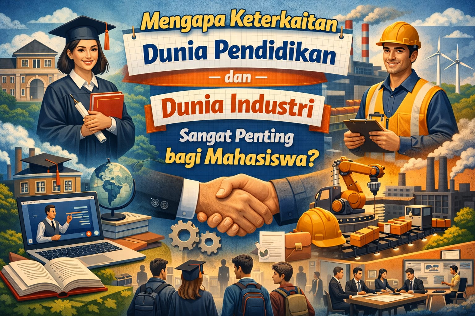 Mengapa Keterkaitan Dunia Pendidikan dan Dunia Industri Sangat Penting bagi Mahasiswa?