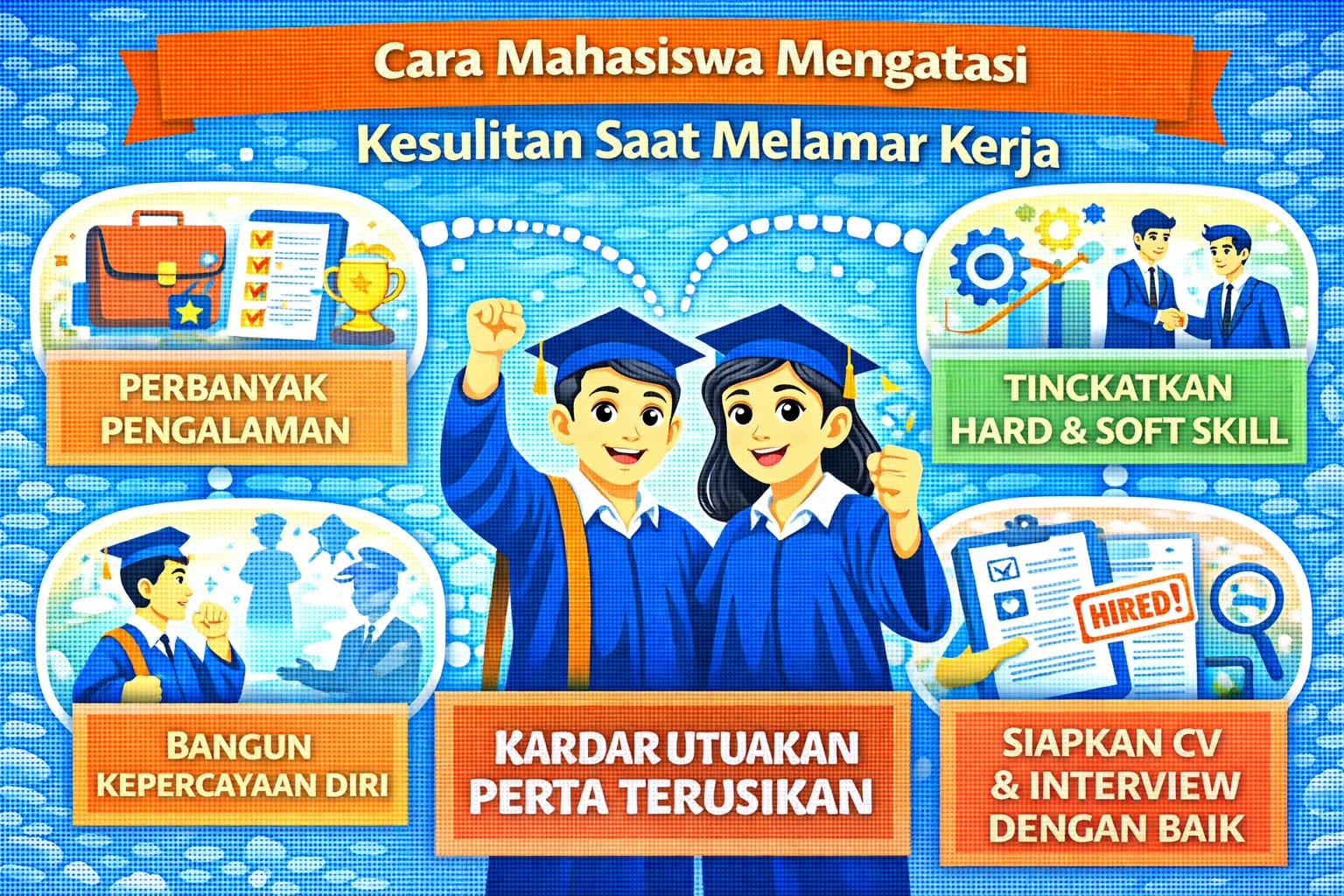 Cara Mahasiswa Mengatasi Kesulitan Saat Melamar Kerja
