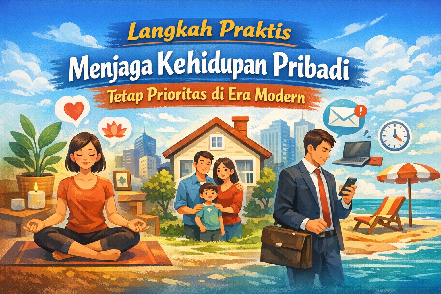 Langkah Praktis Menjaga Kehidupan Pribadi Tetap Prioritas di Era Modern