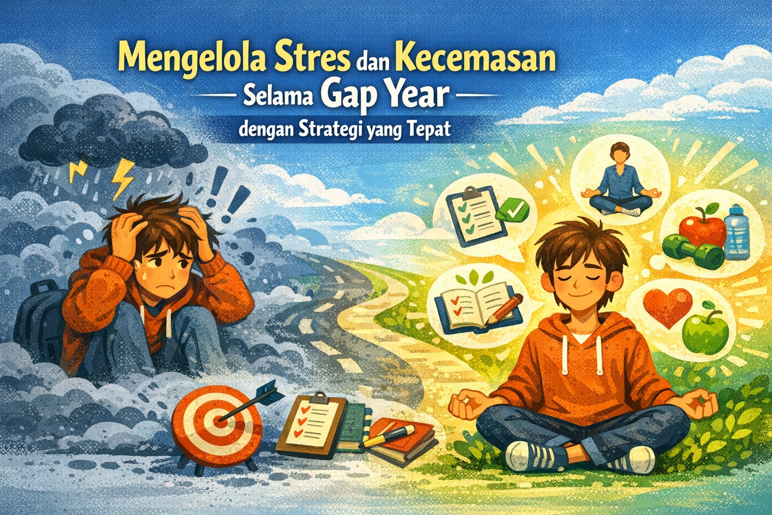 Mengelola Stres dan Kecemasan Selama Gap Year dengan Strategi yang Tepat