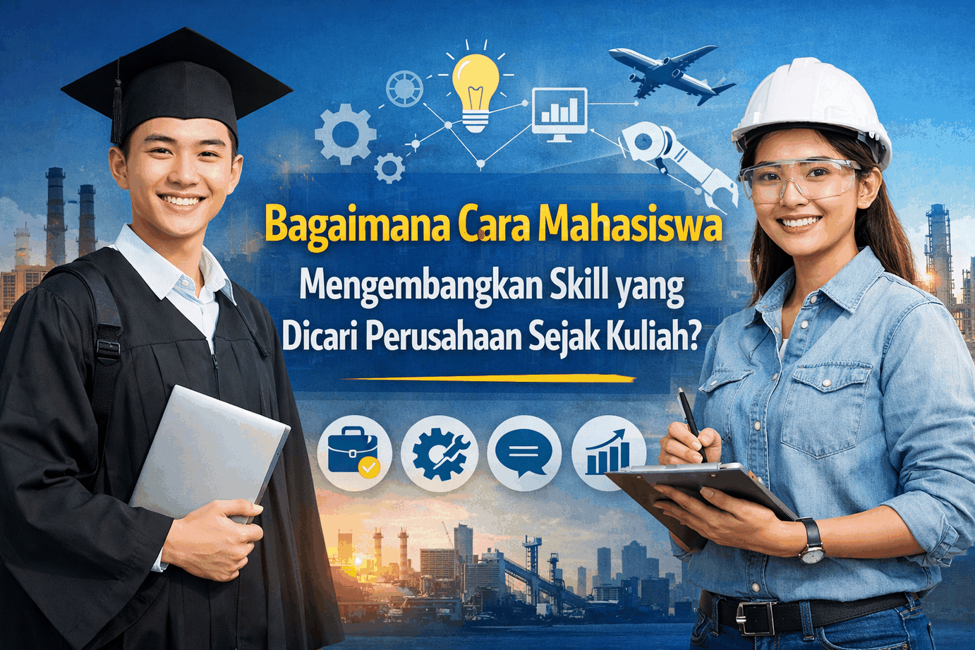 Bagaimana Cara Mahasiswa Mengembangkan Skill Yang Dicari Perusahaan Sejak Kuliah?
