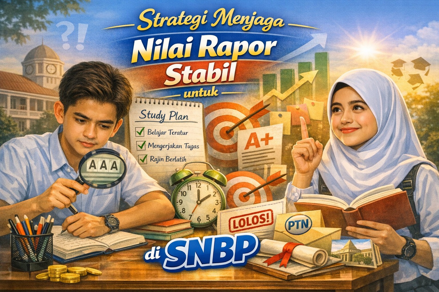 Strategi Menjaga Nilai Rapor Stabil untuk SNBP