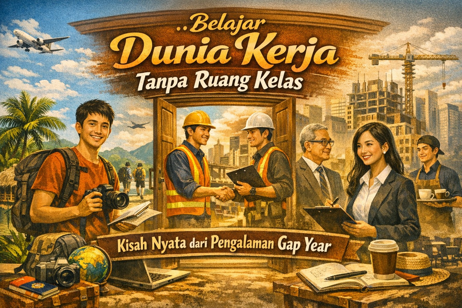 Belajar Dunia Kerja Tanpa Ruang Kelas Kisah Nyata dari Pengalaman Gap Year