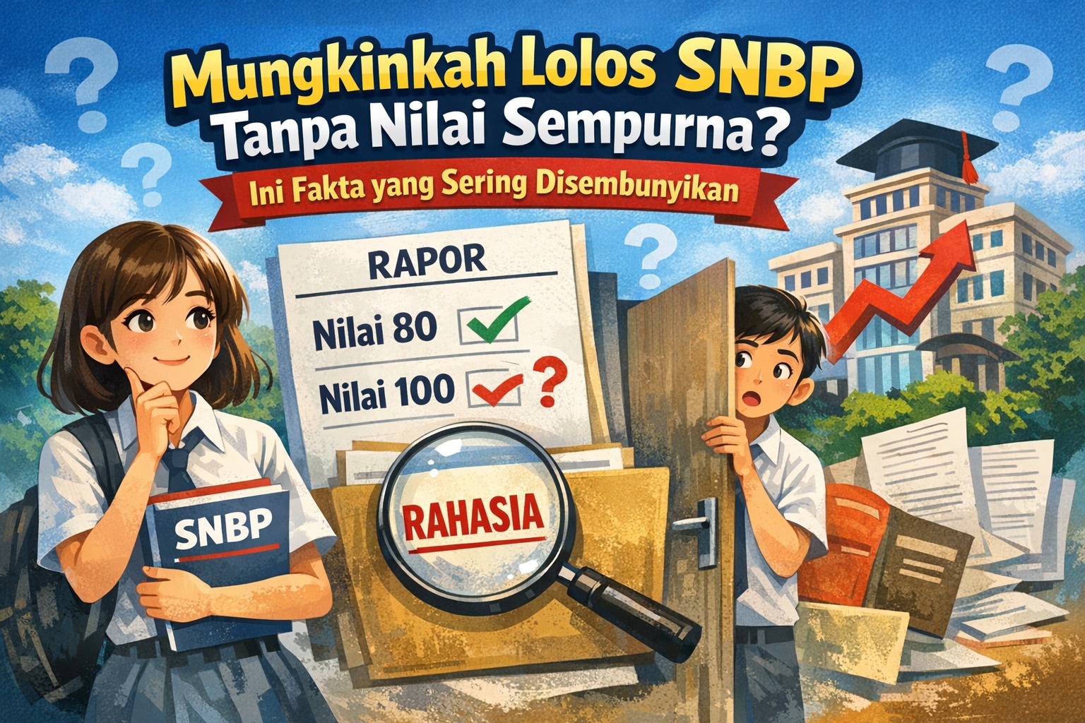 Mungkinkah Lolos SNBP Tanpa Nilai Sempurna? Ini Fakta yang Sering Disembunyikan