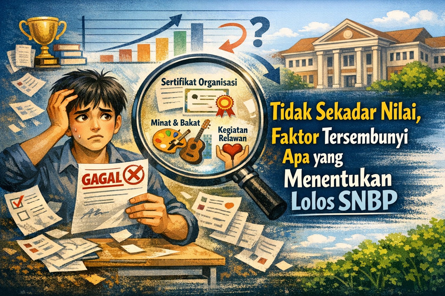 Tidak Sekadar Nilai, Faktor Tersembunyi Apa yang Menentukan Lolos SNBP