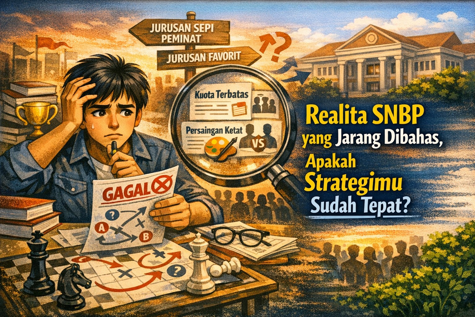 Realita SNBP yang Jarang Dibahas, Apakah Strategimu Sudah Tepat?