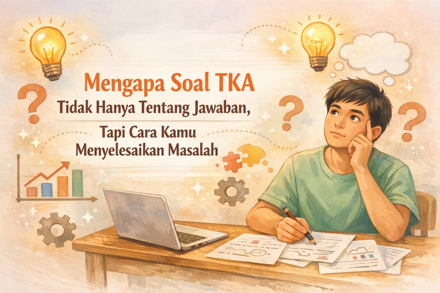 Mengapa Soal TKA Tidak Hanya Tentang Jawaban Tapi Cara Kamu Menyelesaikan Masalah