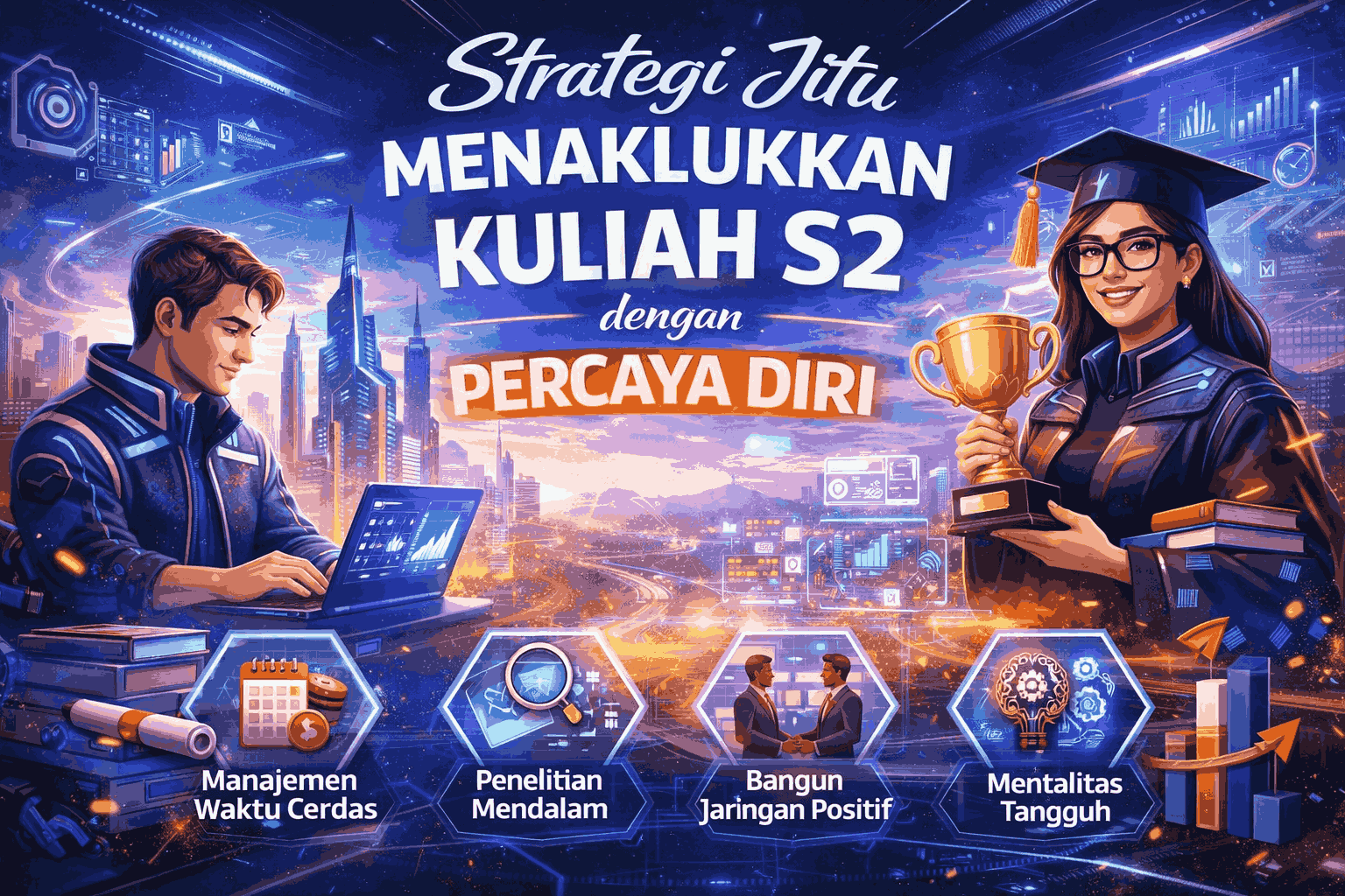 Strategi Jitu Menaklukkan Kuliah S2 dengan Percaya Diri
