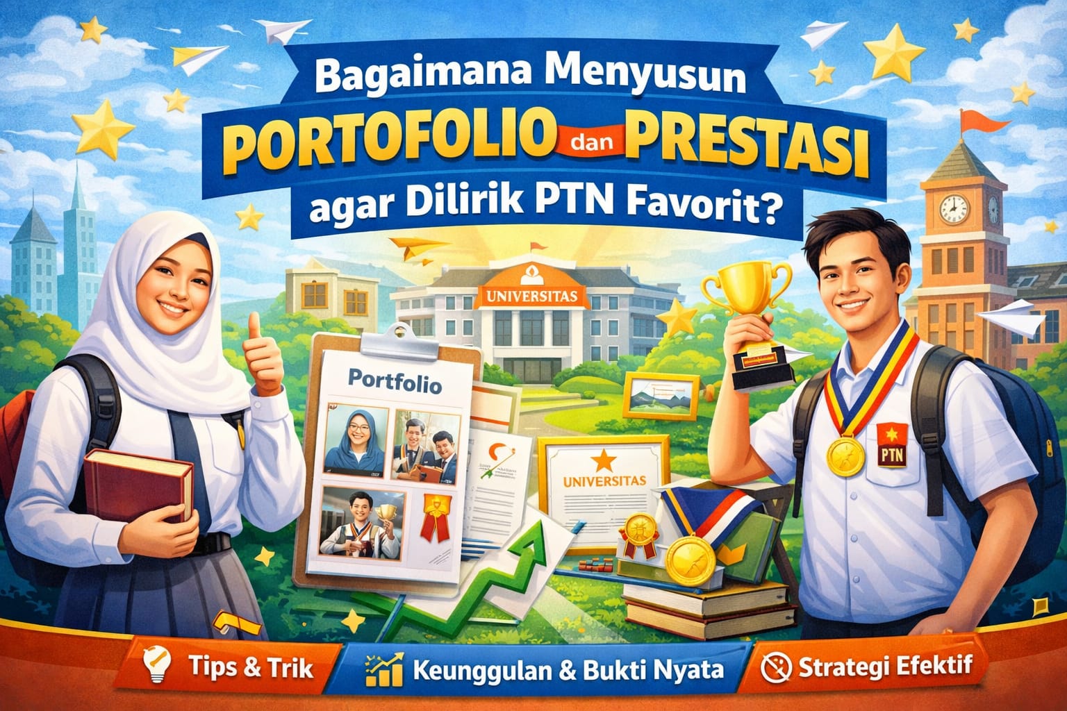 Bagaimana Menyusun Portofolio Dan Prestasi Agar Dilirik Ptn Favorit?