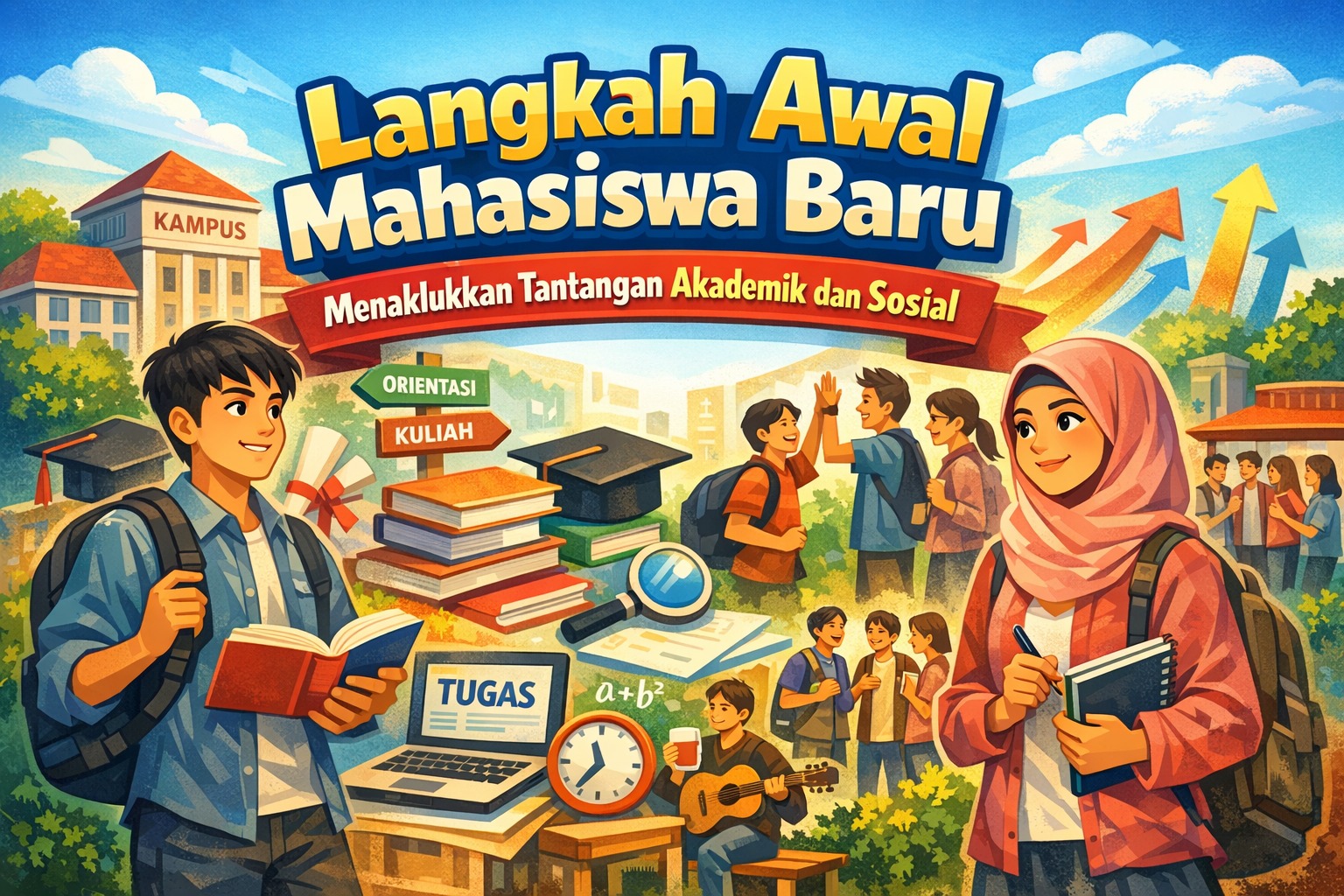 Langkah Awal Mahasiswa Baru Menaklukkan Tantangan Akademik dan Sosial