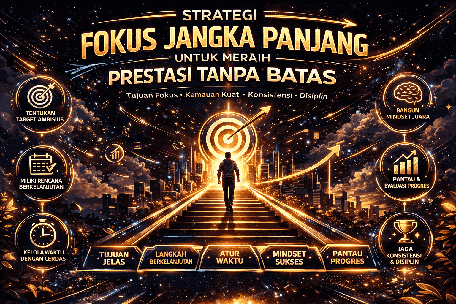 Strategi Fokus Jangka Panjang untuk Meraih Prestasi Tanpa Batas
