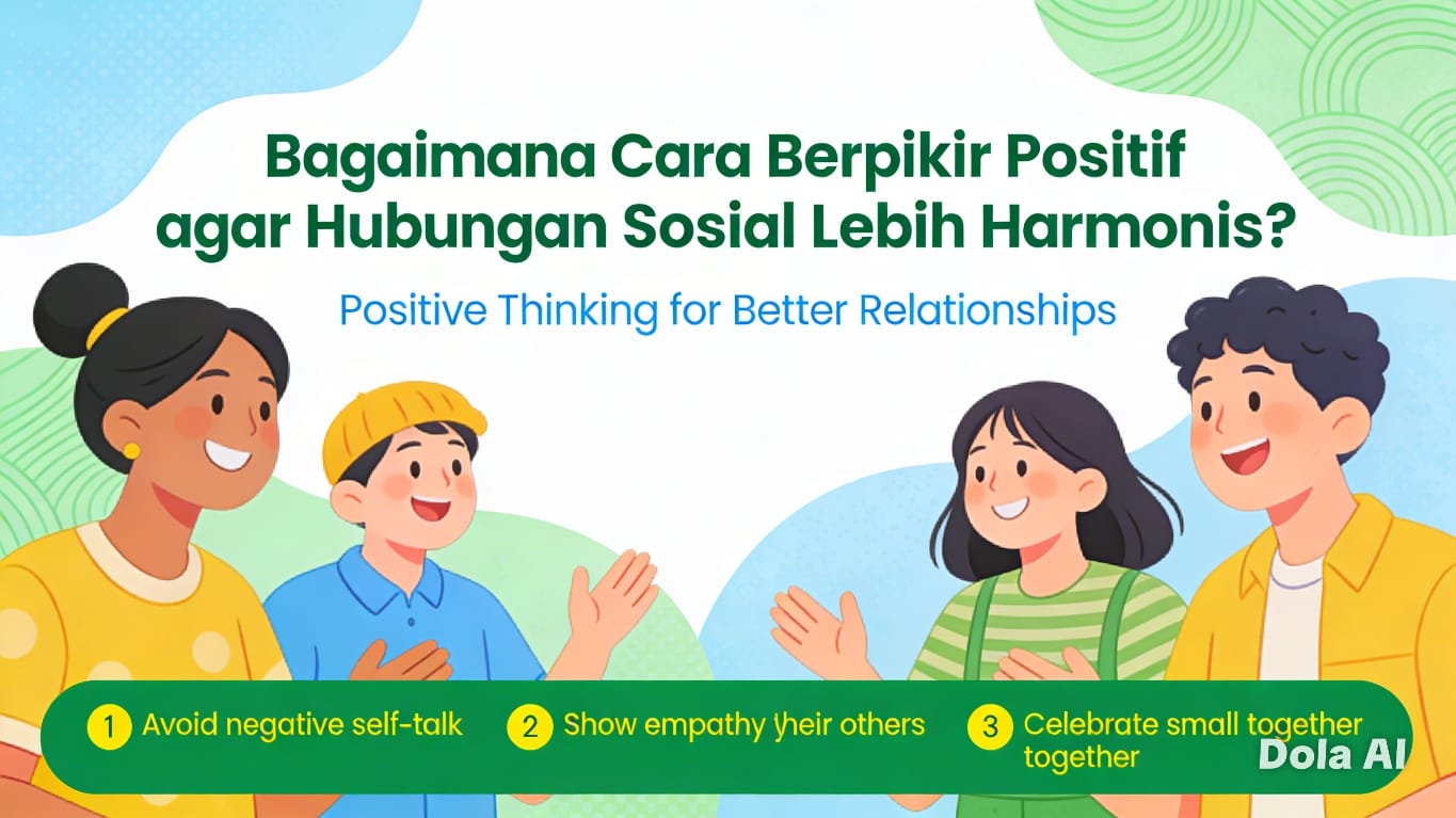 Bagaimana Cara Berpikir Positif agar Hubungan Sosial Lebih Harmonis?