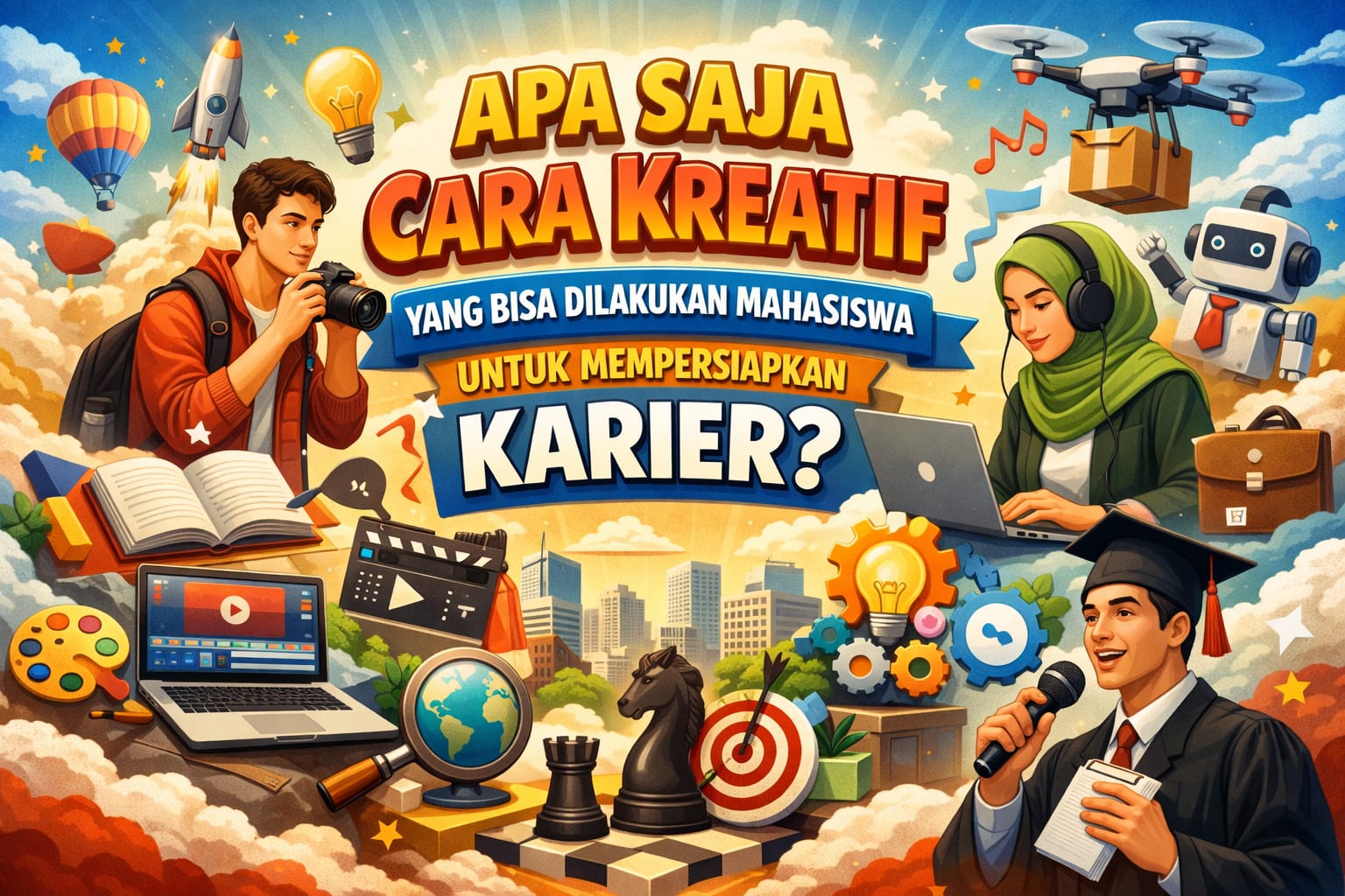 Apa Saja Cara Kreatif yang Bisa Dilakukan Mahasiswa untuk Mempersiapkan Karier?