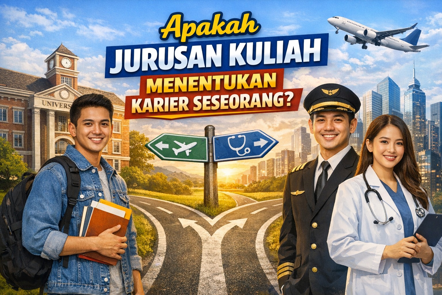 Apakah Jurusan Kuliah Menentukan Karier Seseorang?