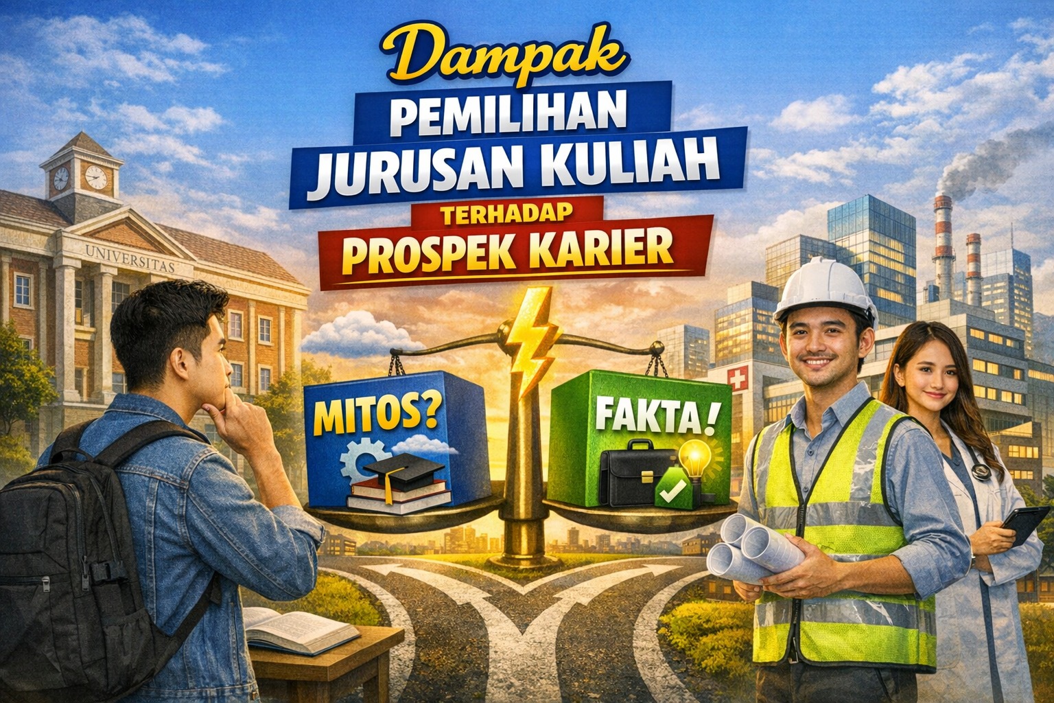 Dampak Pemilihan Jurusan Kuliah terhadap Prospek Karier