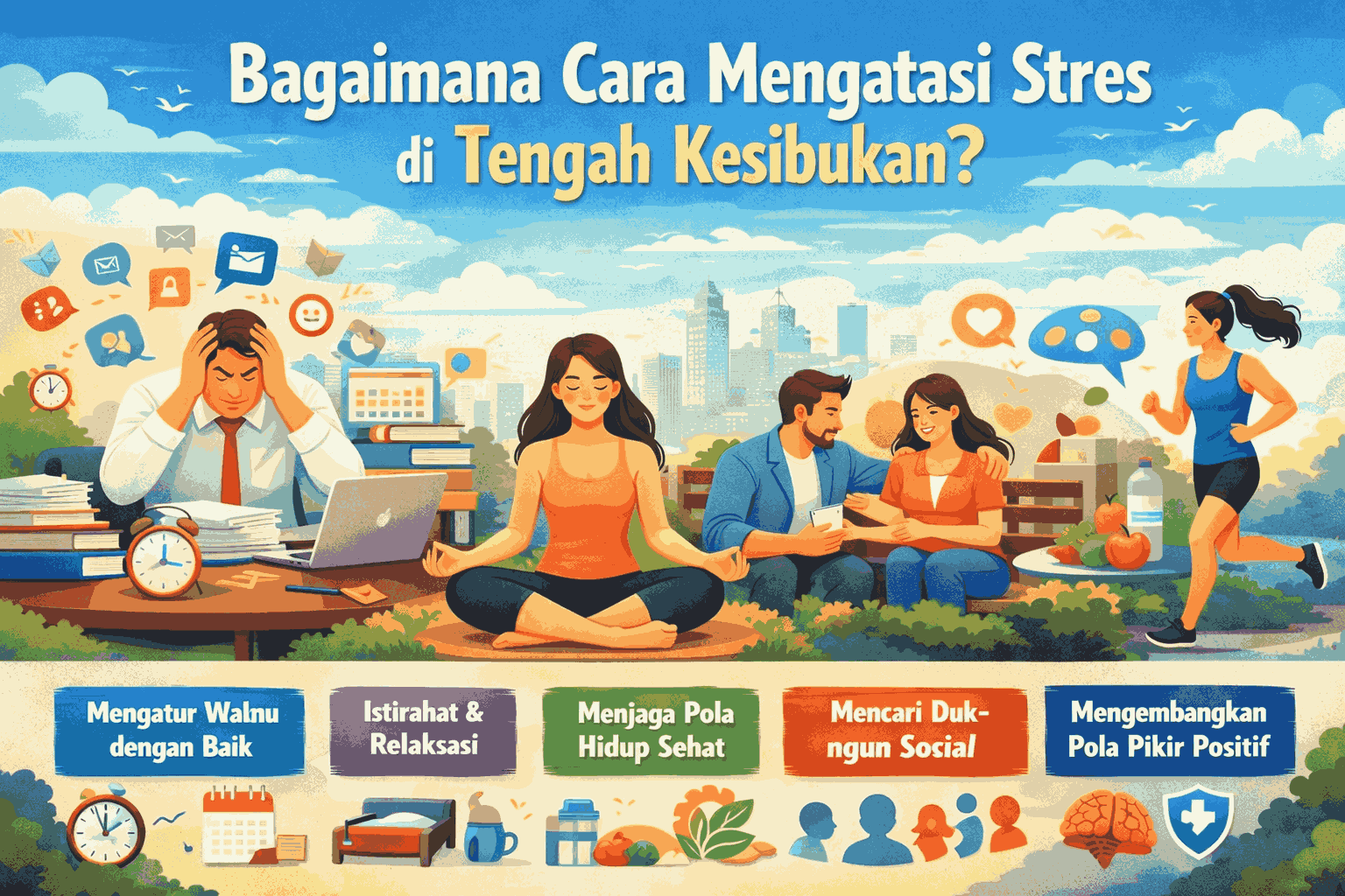 Bagaimana Cara Mengatasi Stres di Tengah Kesibukan?