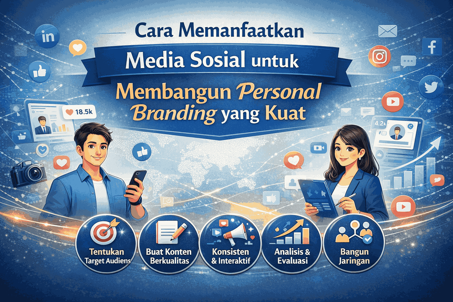 Cara Memanfaatkan Media Sosial untuk Membangun Personal Branding yang Kuat